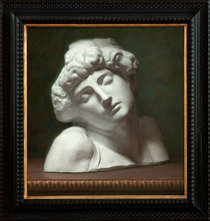 Dorian Iten, Michelangelos Dying Slave, oil on canvas, 2008
